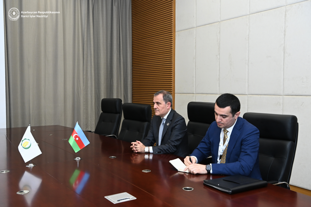 Azerbaijani Foreign Minister met with OIC Director General for Food Safety