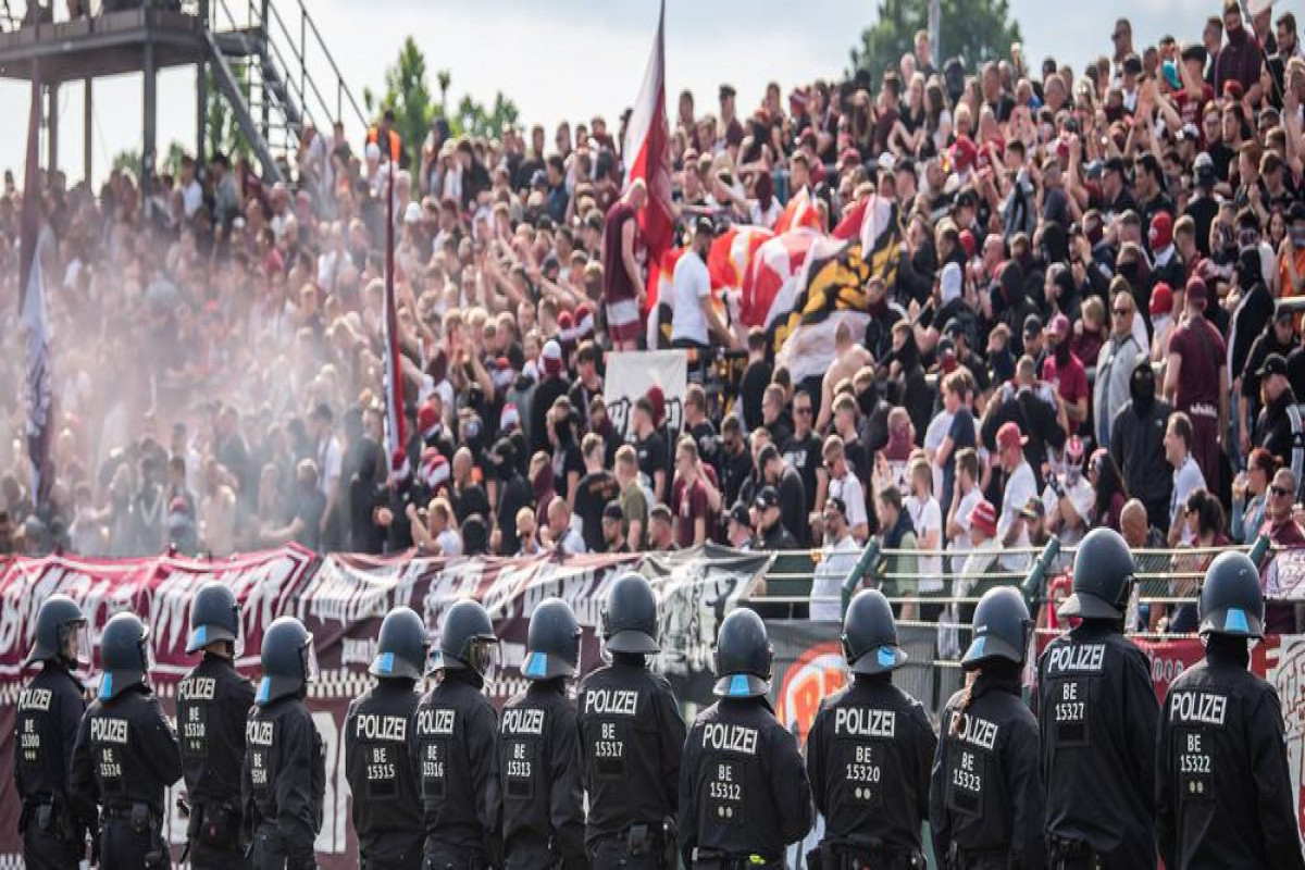 155 police injured in violent clash at Berlin soccer match