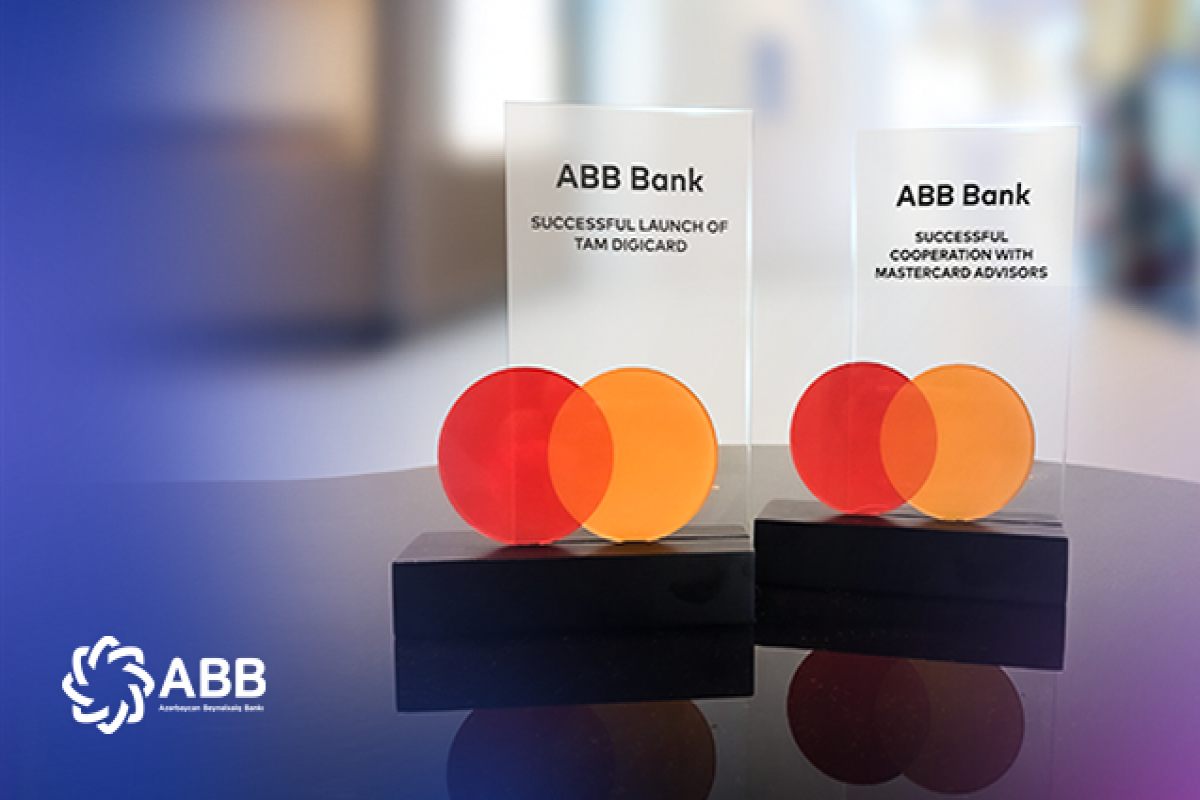 ABB Mastercard-ın 2 mükafatını qazanıb