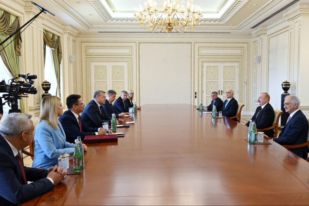 President Ilham Aliyev received Governor of the Astrakhan Oblast of the Russian Federation