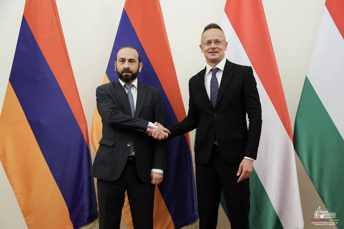 Armenian and Hungarian foreign ministers’ enlarged meeting underway in Budapest