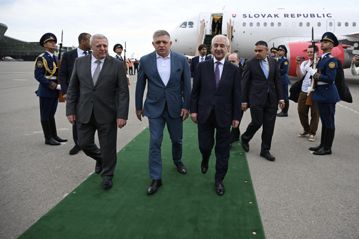 Slovak Prime Minister arrives in Azerbaijan on official visit