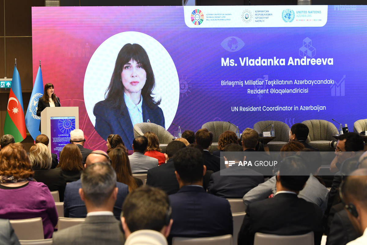 Vladanka Andreeva: Azərbaycan öz könüllü milli hesabatını təqdim edən azsaylı ölkələrdəndir