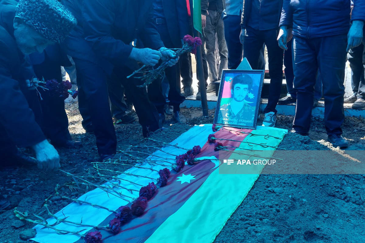 Remains of martyr Vugar Hasanov, found 30 years later in Azerbaijan