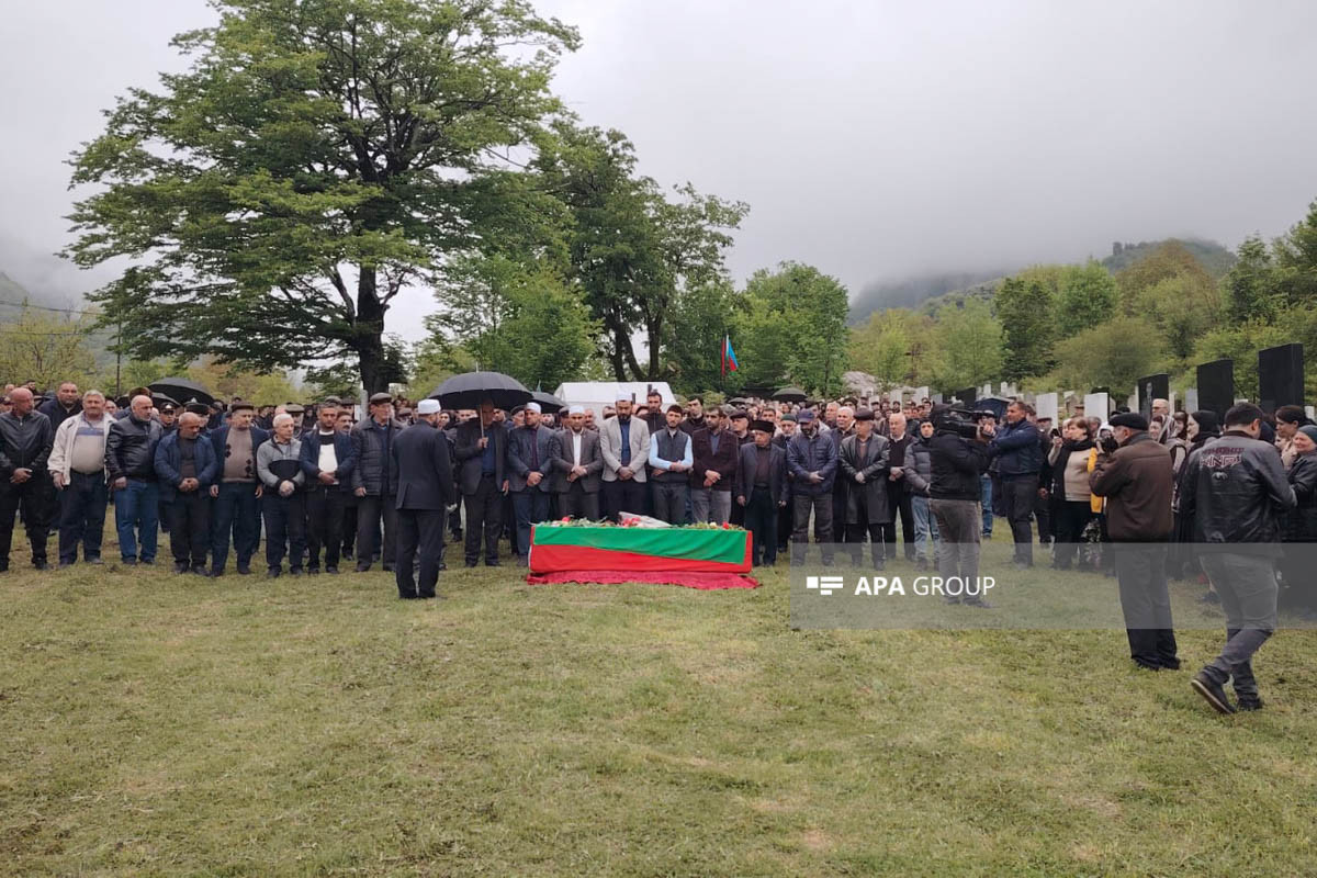 В Габале захоронены останки шехида, пропавшего без вести во время Первой карабахской войны, личность которого установлена спустя 30 лет - <span class="red_color">ОБНОВЛЕНО