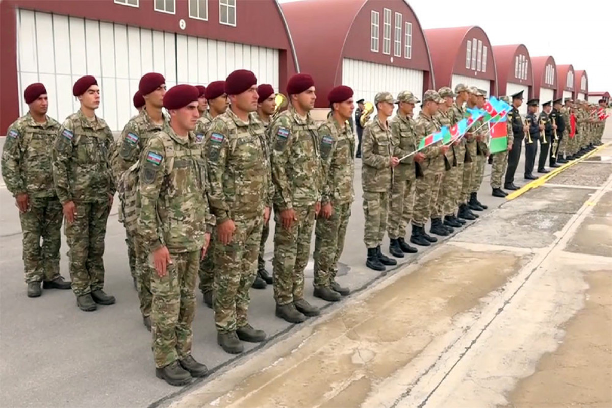 Военнослужащие азербайджанской армии, задействованные в учениях «EFES-2024», отправились в Турцию - <span class="red_color">ВИДЕО