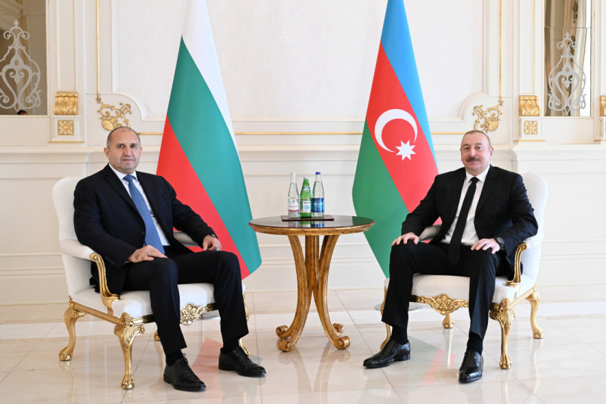 Состоялась встреча один на один президентов Азербайджана и Болгарии - <span class="red_color">ОБНОВЛЕНО