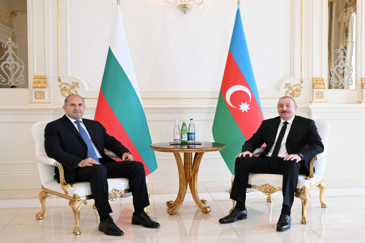 President Ilham Aliyev held one-on-one meeting with Bulgarian counterpart Rumen Radev-<span class="red_color">UPDATED