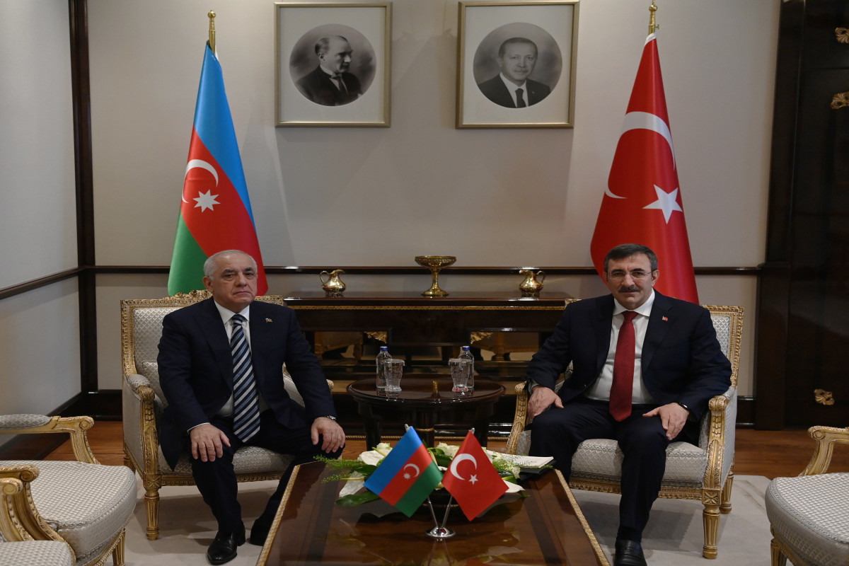 Azerbaijani PM meets with Vice-President of Türkiye