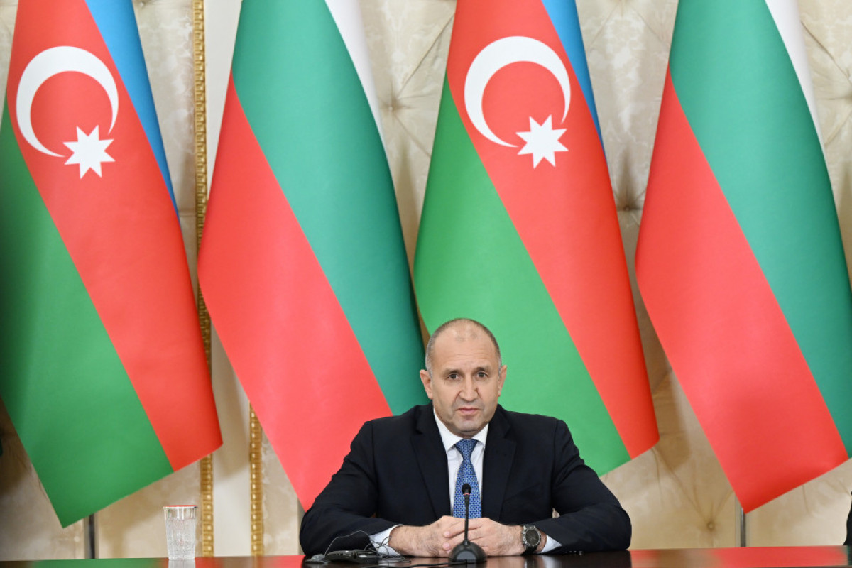 Rumen Radev: Bolqarıstan-Azərbaycan əməkdaşlığı Avropanın enerji təhlükəsizliyinə töhfə verir