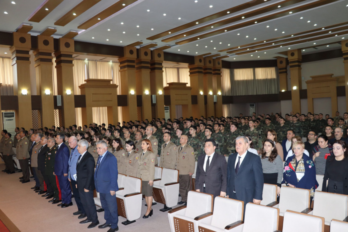 FHN tərəfindən Heydər Əliyevin anadan olmasının 101-ci ildönümü münasibətilə tədbir keçirilib