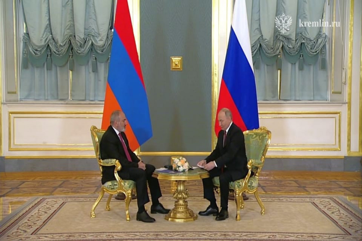 Putin və Paşinyan arasında danışıqlar başa çatıb - <span class="red_color">FOTO - <span class="red_color">VİDEO - <span class="red_color">YENİLƏNİB-1