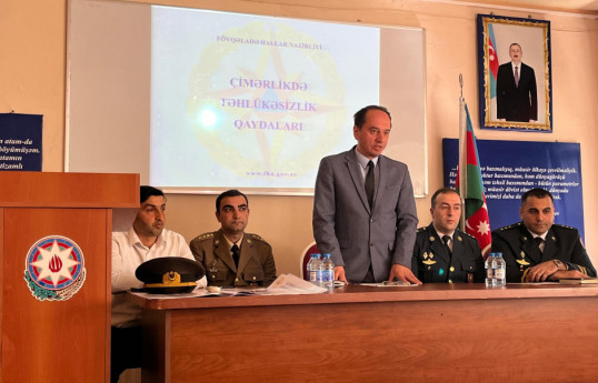 Su hövzələrində davranış qaydaları barədə tədbirlər keçirilib