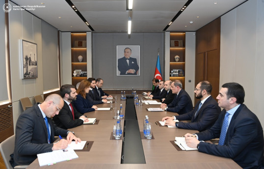 Ceyhun Bayramov İsrail XİN siyasi direktoru ilə görüşüb