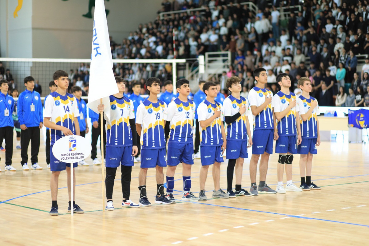 Gəncədə Ulu Öndərin anadan olmasının 101-ci ildönümünə həsr olunmuş Respublika Voleybol Turniri keçirilib