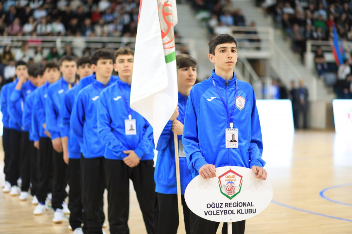 Gəncədə Ulu Öndərin anadan olmasının 101-ci ildönümünə həsr olunmuş Respublika Voleybol Turniri keçirilib