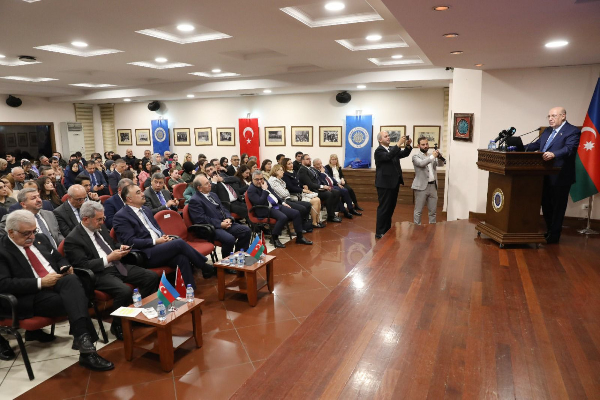 Ankarada “Heydər Əliyev və Türk dünyası” adlı tədbir keçirilib - FOTO 