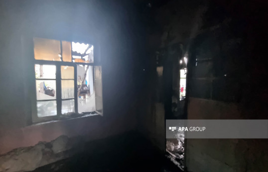 Naxçıvanda fərdi yaşayış evində yanğın baş verib, ölən var - FOTO  - YENİLƏNİB 