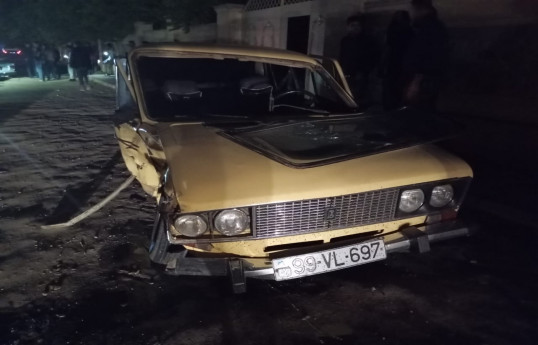 Cəlilabadda yol-nəqliyyat hadisəsi baş verib, xəsarət alan var - FOTO 