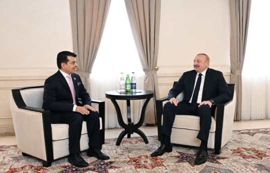 Prezident İlham Əliyev Şuşada ICESCO-nun Baş direktorunu qəbul edib - YENİLƏNİB 