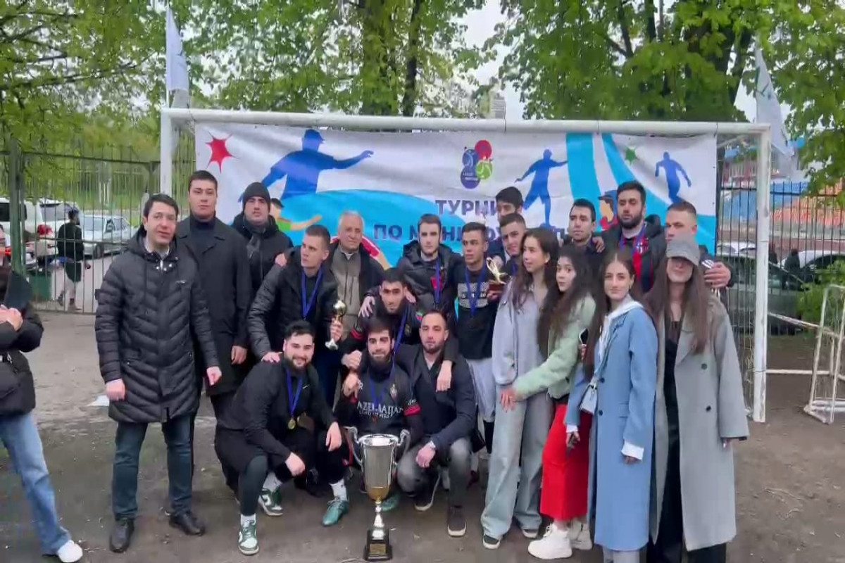 Moskvada Rusiya Azərbaycanlı Gənclər Birliyinin VII Universiadası keçirilib - FOTO