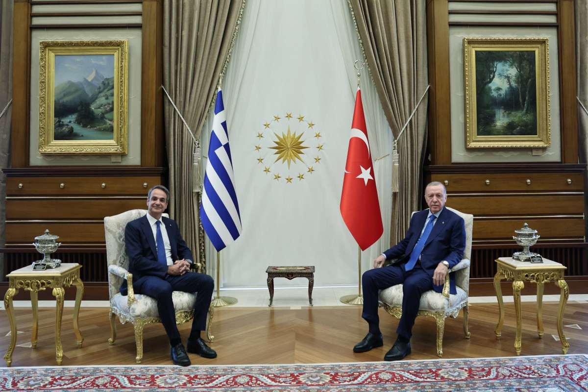 Türkiyə və Yunanıstan liderləri Ankarada görüşüb