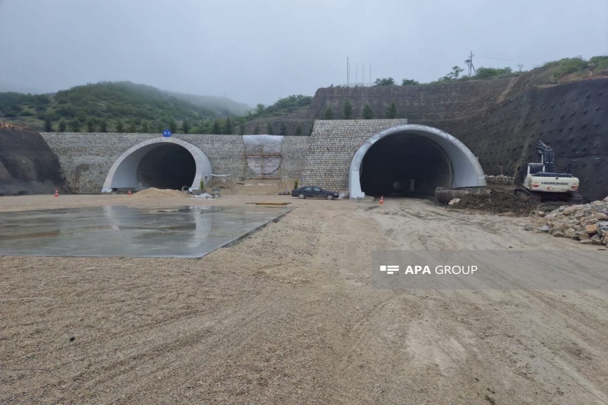 Əhmədbəyli-Füzuli-Şuşa avtomobil yolunun tikintisi sürətlə davam etdirilir - FOTO 