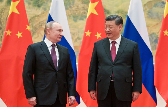 Putin və Si Cinpin Ukrayna və Yaxın Şərqdəki vəziyyəti müzakirə edəcəklər