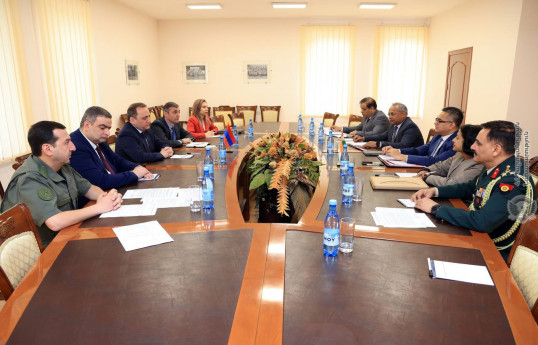 Ermənistan və Hindistan arasında müdafiə sahəsində ilk məsləhətləşmələr baş tutub - FOTO 