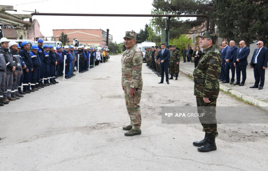 Suraxanıda kompleks mülki müdafiə təlimi keçirilib - FOTO 