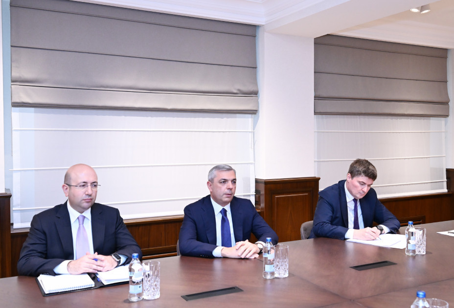 Samir Nuriyev Belarus Baş nazirinin müavini ilə görüşüb