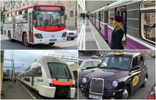 Azərbaycanda sərnişin daşımaları 8%-ə yaxın artıb