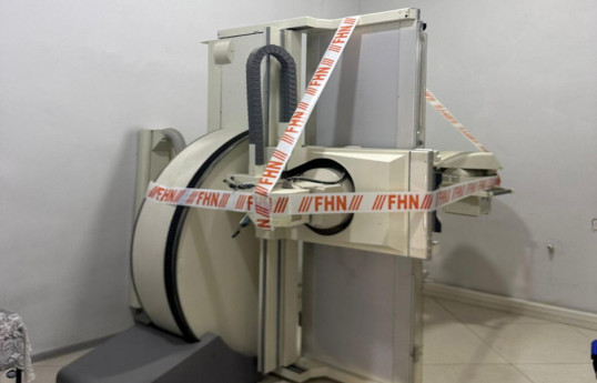 Şəmkirdə klinikada rentgen-müayinə fəaliyyəti dayandırılıb