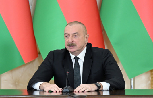 Prezident: "Belarus şirkətləri azad olunmuş ərazilərin bərpası prosesinə fəal qoşulmağa dəvət edilib"