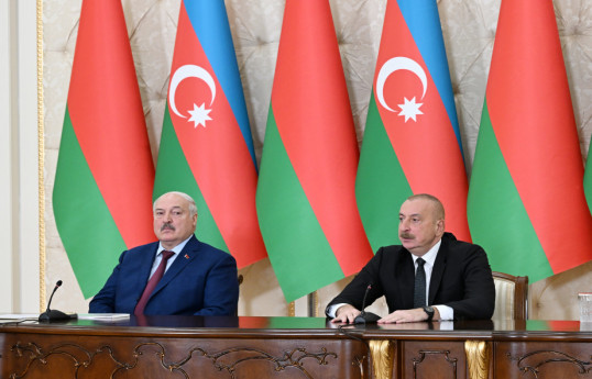 Prezident İlham Əliyev: "Azərbaycanın həll etdiyi münaqişə istisna olmaqla, dünyada mövcud münaqişələr həllini tapmır"