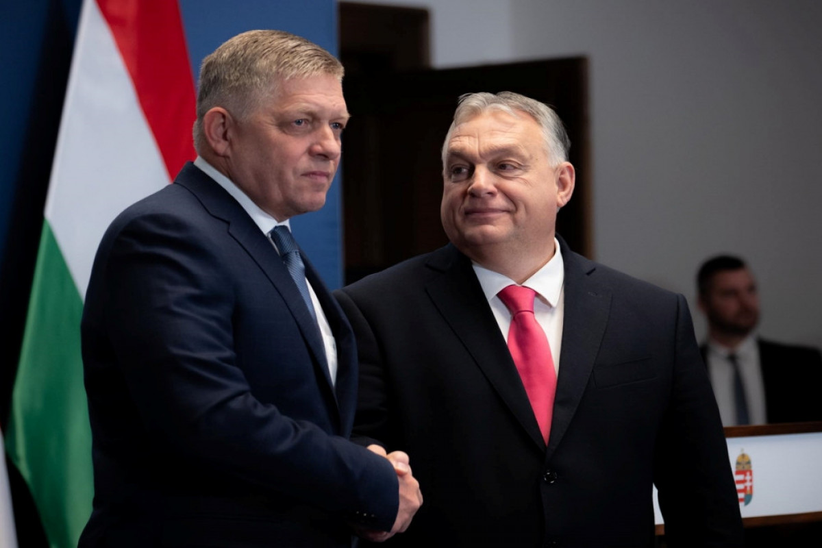 Slovakiya Baş naziri Robert Fitso, Macarıstan Baş naziri Viktor Orban