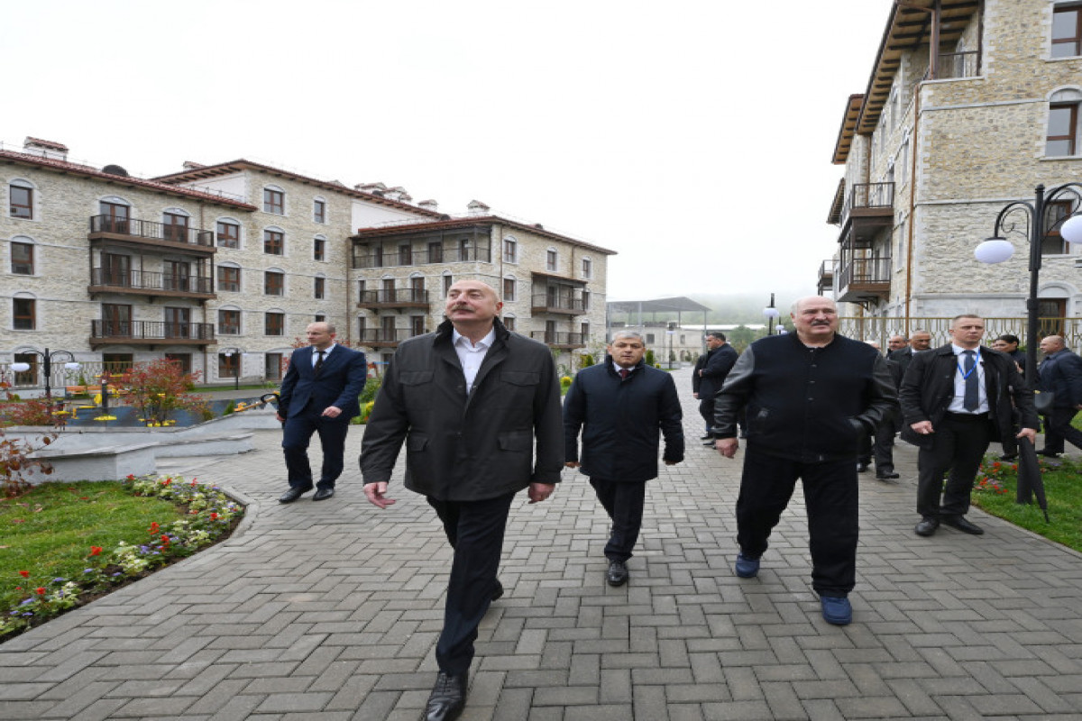 Azərbaycan Respublikasının Prezidenti İlham Əliyev, Belarus Respublikasının Prezidenti Aleksandr Lukaşenko