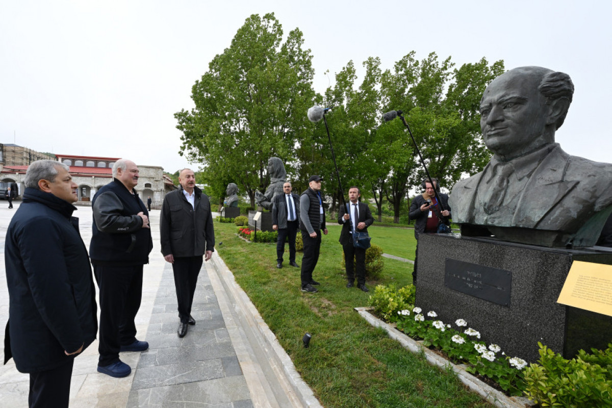 Belarus və Azərbaycan prezidentləri