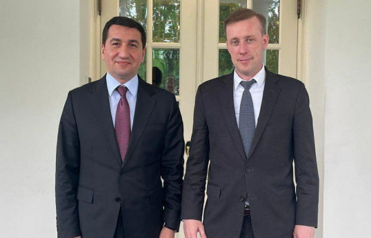 Hikmət Hacıyev Baydenin müşaviri ilə Ermənistan-Azərbaycan normallaşma prosesini müzakirə edib