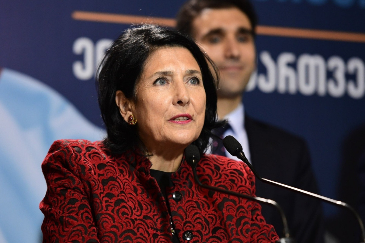 Gürcüstan Respublikasının Prezidenti Salome Zurabişvili