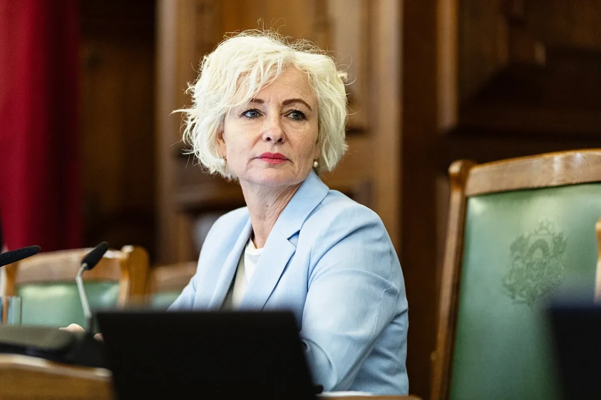 Latviya Parlamentinin sədri Daiga Mierina