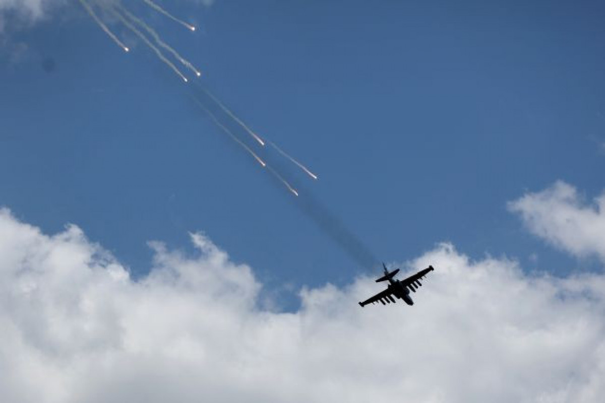 Ukrayna Donetsk vilayətində Rusiyanın “Su-25” hücum təyyarəsini vurub