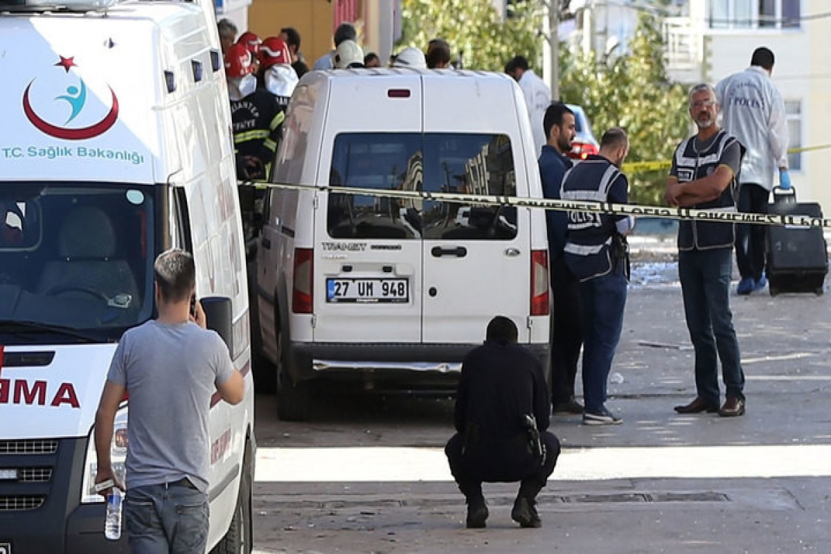 Türkiyədə partlayış baş verib, beşi polis olmaqla yeddi nəfər yaralanıb