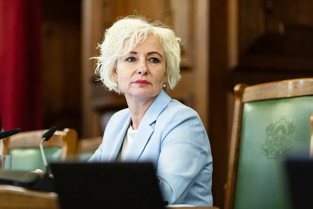 Daiga Mierina, Speaker of the Parliament of the Republic of Latvia