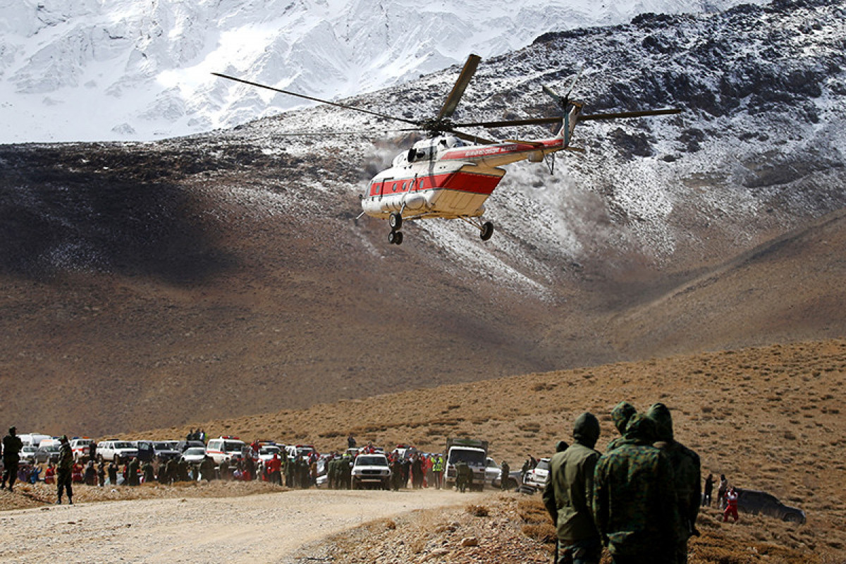IRNA: Helikopterin qəzaya uğradığı yer dəqiq müəyyən edilib