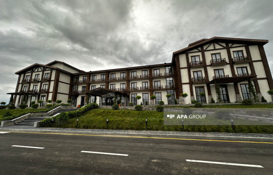 Media nümayəndələri Zəngilanda "Ağalı" hotelində olublar
