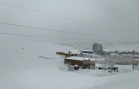 Zaqatalaya dolu düşüb, Şahdağa qar yağıb - FAKTİKİ HAVA 