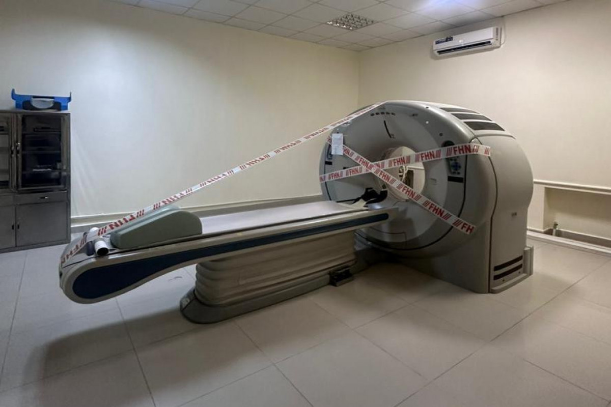 Gəncədə klinikada rentgen-müayinə fəaliyyəti dayandırılıb - FOTO 