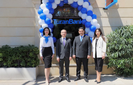 TuranBank İçərişəhərdə yeni şöbəsini müştərilərin istifadəsinə verib - FOTO 