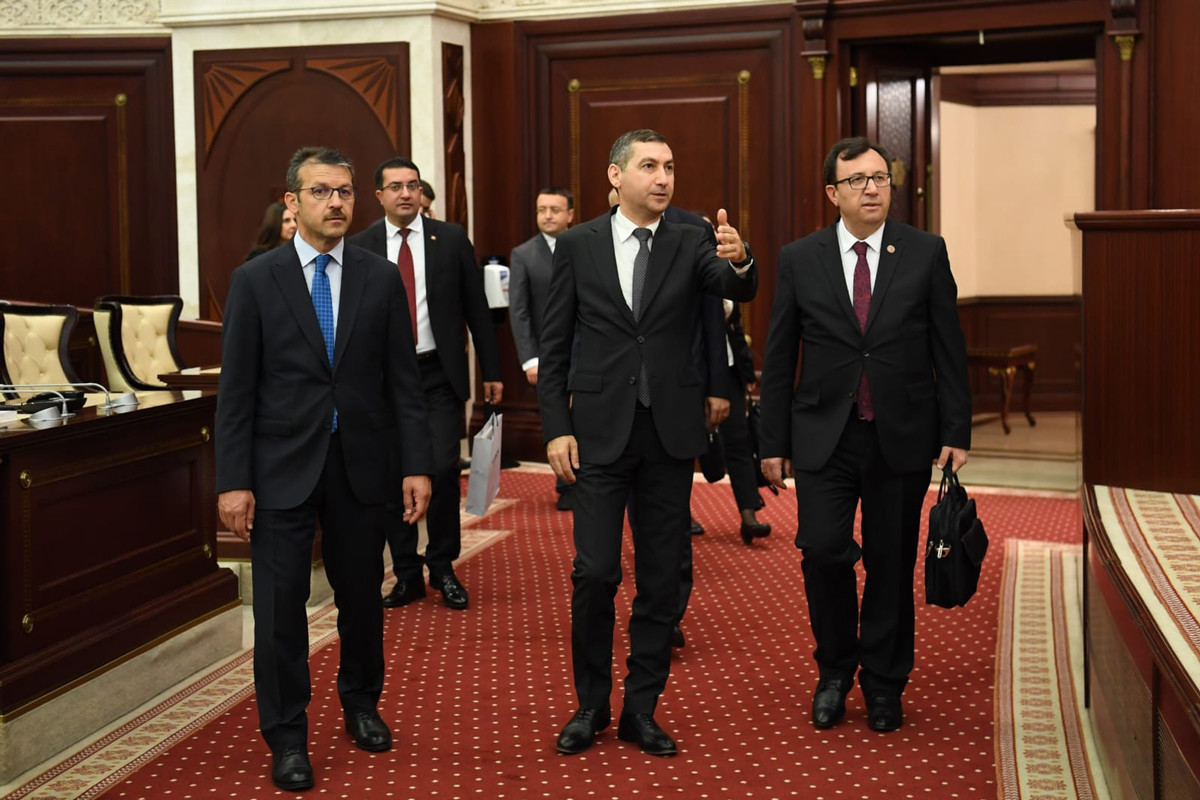 Deputy Secretary General of the Grand National Assembly of Türkiye Naim Çoban is on a visit to Azerbaijan